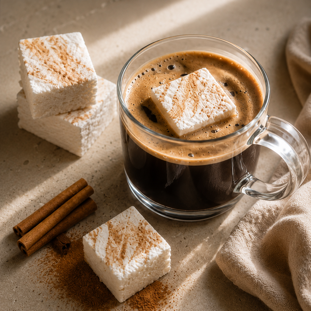 Cinnamon Churro Functional Marshmallows: 7 Marshmallows with Benefits