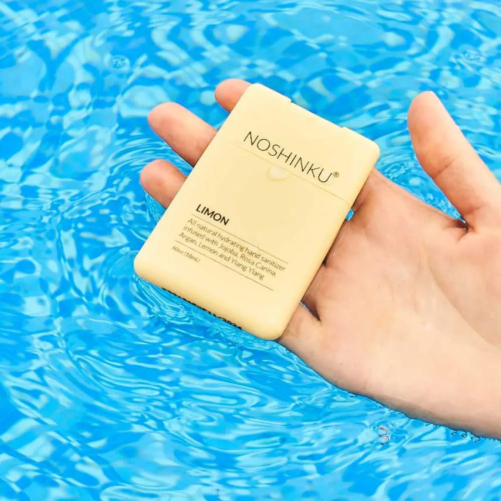 Refillable Lemon Ylang-Ylang Moisturizing Pocket Sanitizer Noshinku