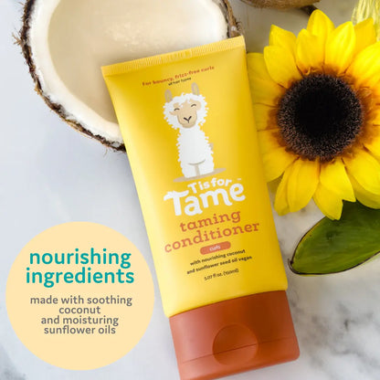 NEW Taming Conditioner – Natural & Nourishing Conditioner for Kids with Curls T is for Tame