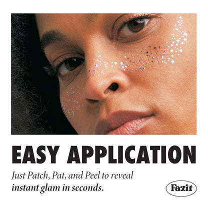 Sprinkled Speckles — Multicolored speckles makeup patches