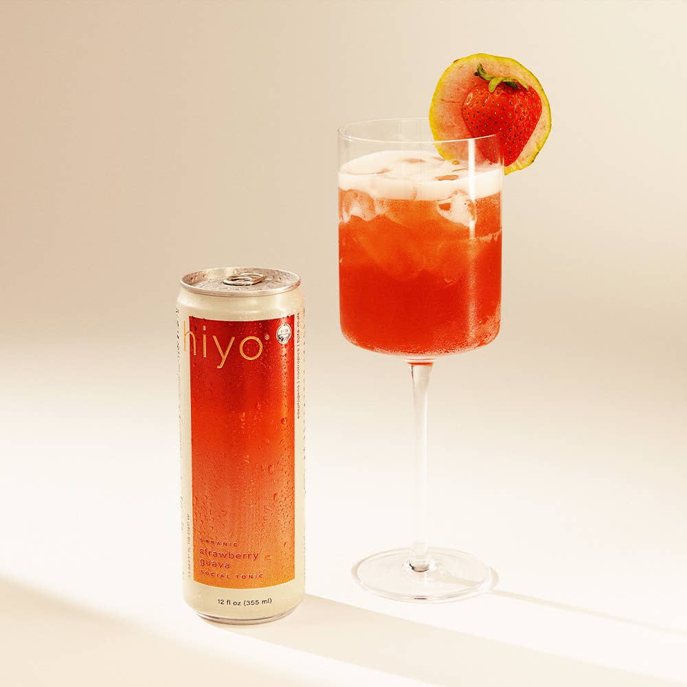 Strawberry guava | organic social tonic | 4-packs