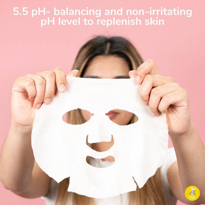 Sheet Face Mask - Korean Beauty - Soothing - Oats My Bananas FaceTory