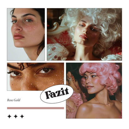 Rose Gold Stardust Speckles —Makeup patch for every occasion: 6