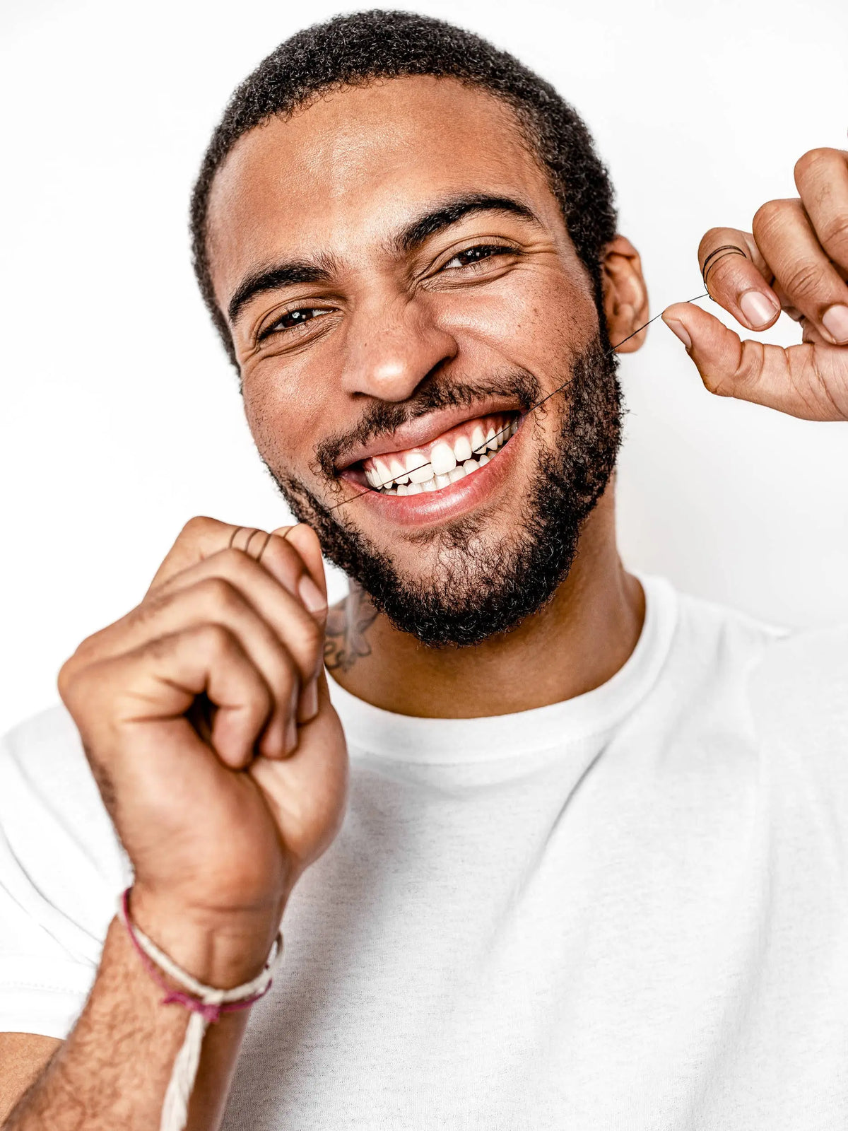 Brilliant Black Dental Floss Terra & Tide LLC.