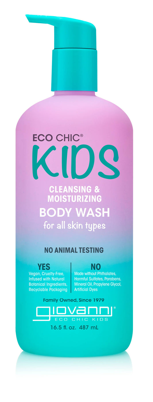 Eco Chic® KIDS Cleansing & Moisturizing Body Wash 16.5oz