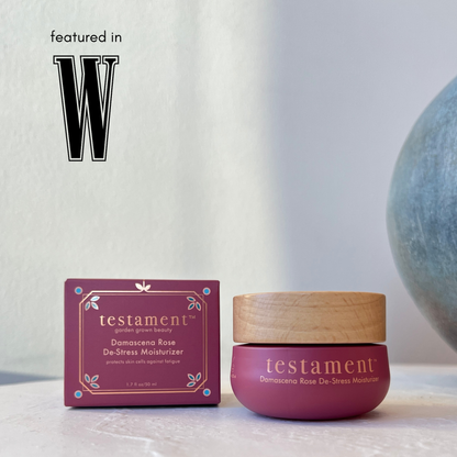 NEW! Damascena Rose De-Stress Moisturizer — Lightweight + Ca