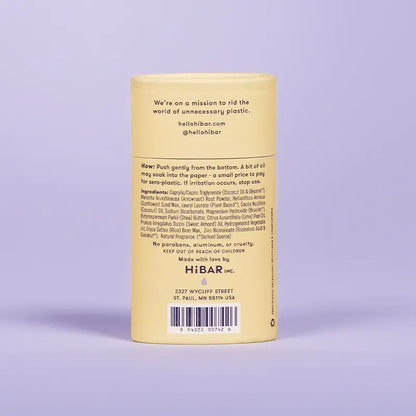 HiBAR Deodorant Lavender + Jasmine HiBAR
