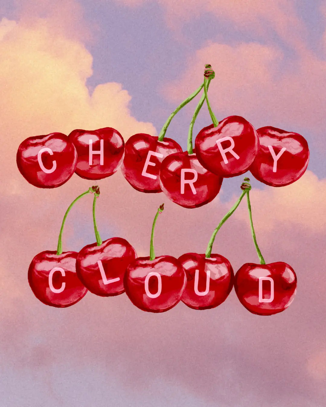 Cherry Cloud Organic Eau de Parfum - Sweet Dreamy Cherry: 0.33 oz ESAS