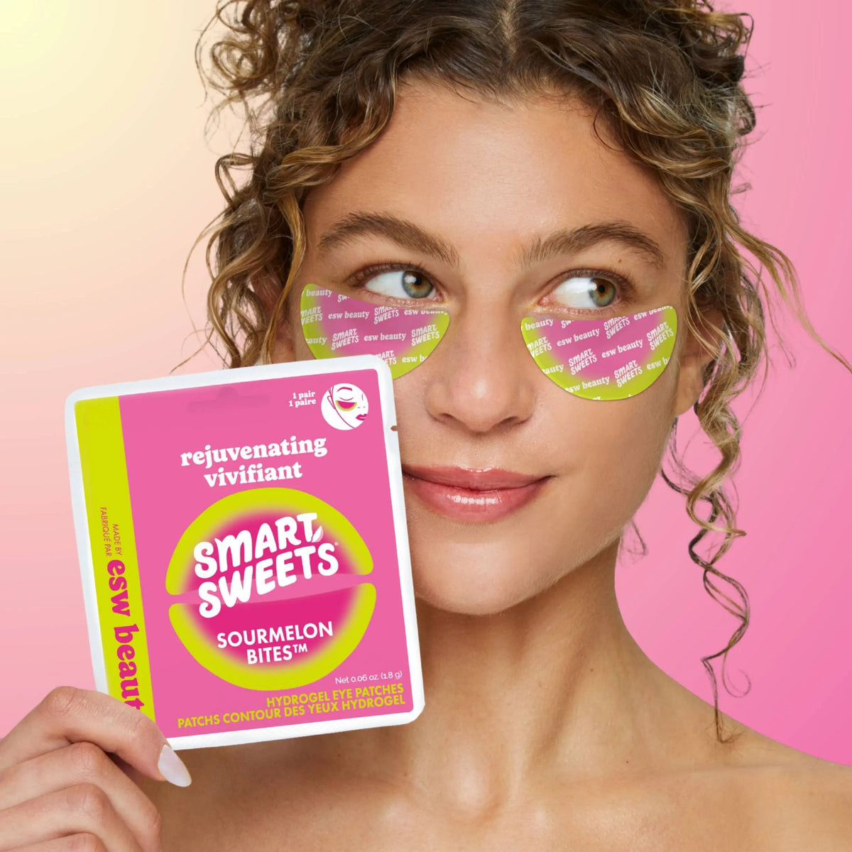 ESW x SmartSweets Rejuvenating Sourmelon Bites™ Eye Patches: 10 pc PDQ