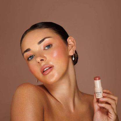 SPF 50 Natural Lip & Cheek Tint: Red Earth Avocado Zinc