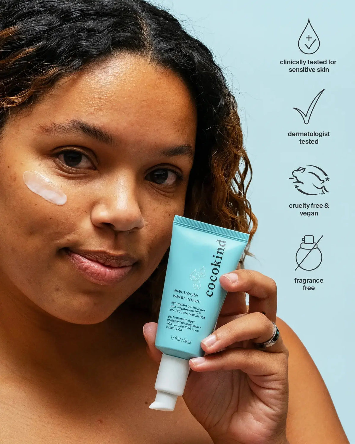 Electrolyte water cream cocokind