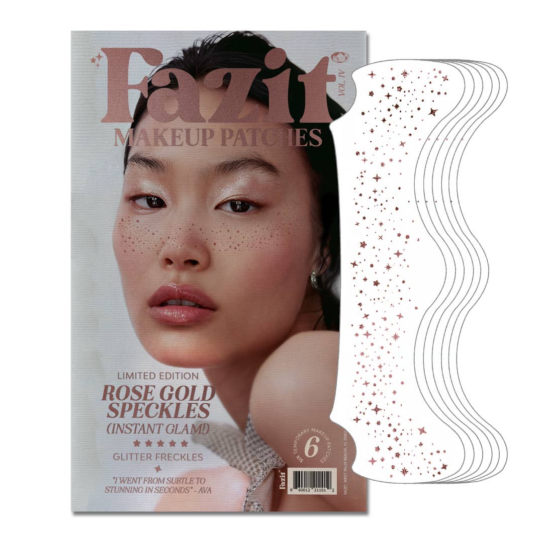 Rose Gold Stardust Speckles —Makeup patch for every occasion: 6