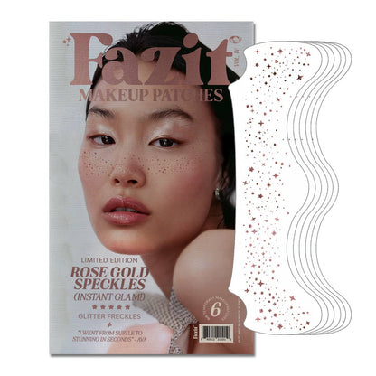 Rose Gold Stardust Speckles —Makeup patch for every occasion: 6