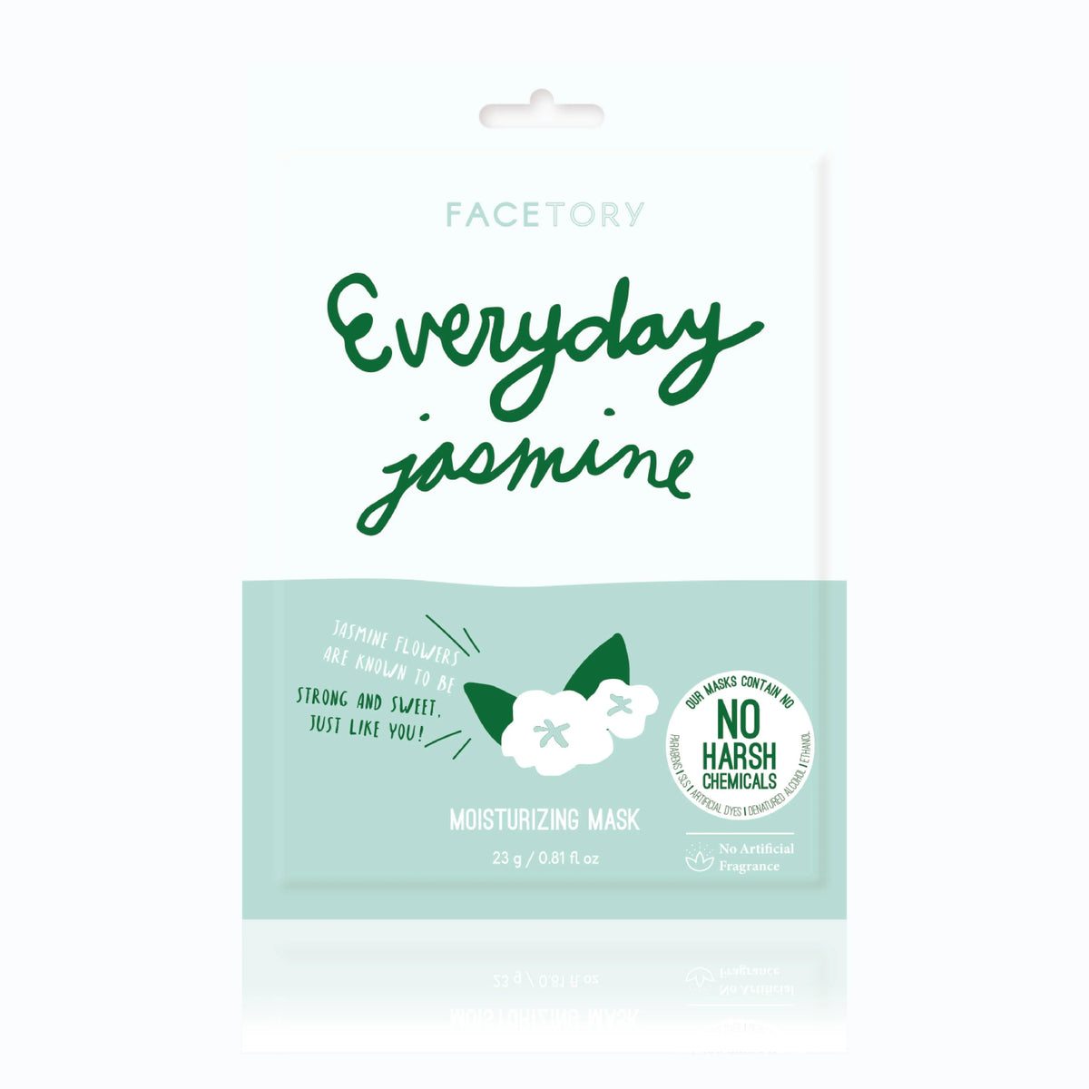 Face Mask - Korean Beauty - Moisturizing - Everyday- Jasmine FaceTory