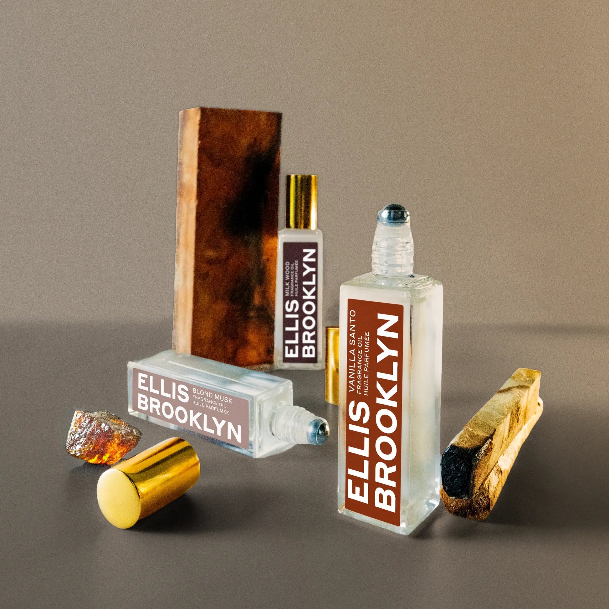 VANILLA SANTO Fragrance Oil Rollerball Ellis Brooklyn