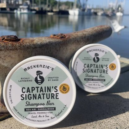 Captain's Signature Shampoo Bar 3.5 OZ (12 qty) MacKenzie's Fisherman