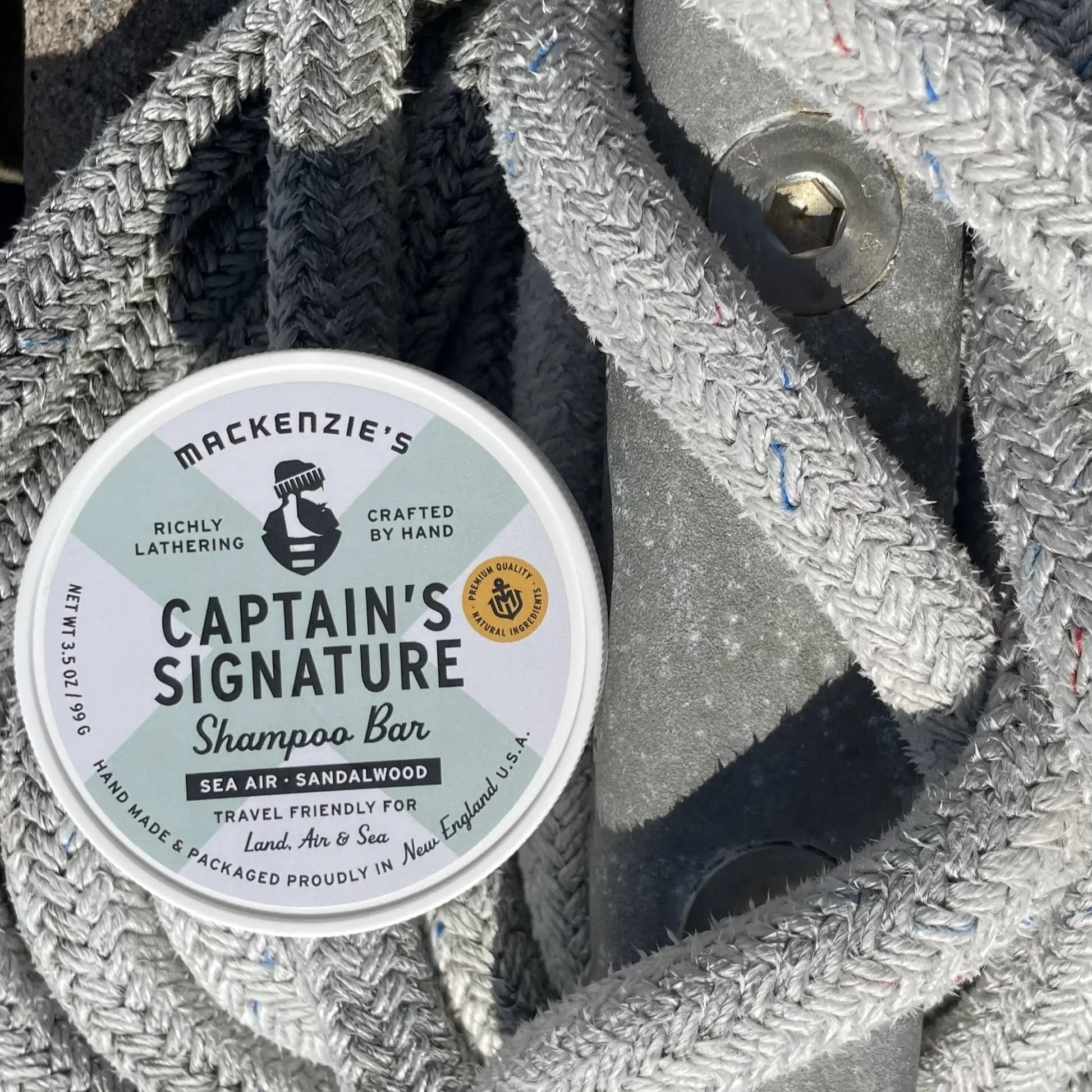 Captain's Signature Shampoo Bar 3.5 OZ (12 qty) MacKenzie's Fisherman