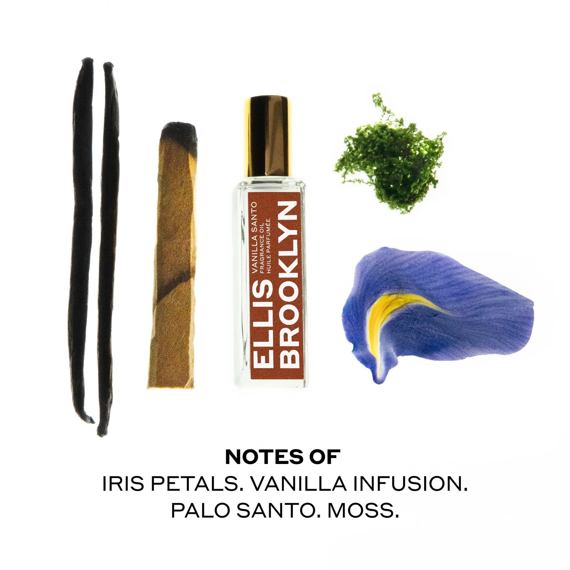 VANILLA SANTO Fragrance Oil Rollerball Ellis Brooklyn