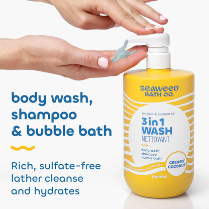 Value Size 3 in 1 Wash - Creamy Coconut