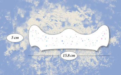 Snowflake Speckles Winter Makeup for Holidays and Christmas: 6