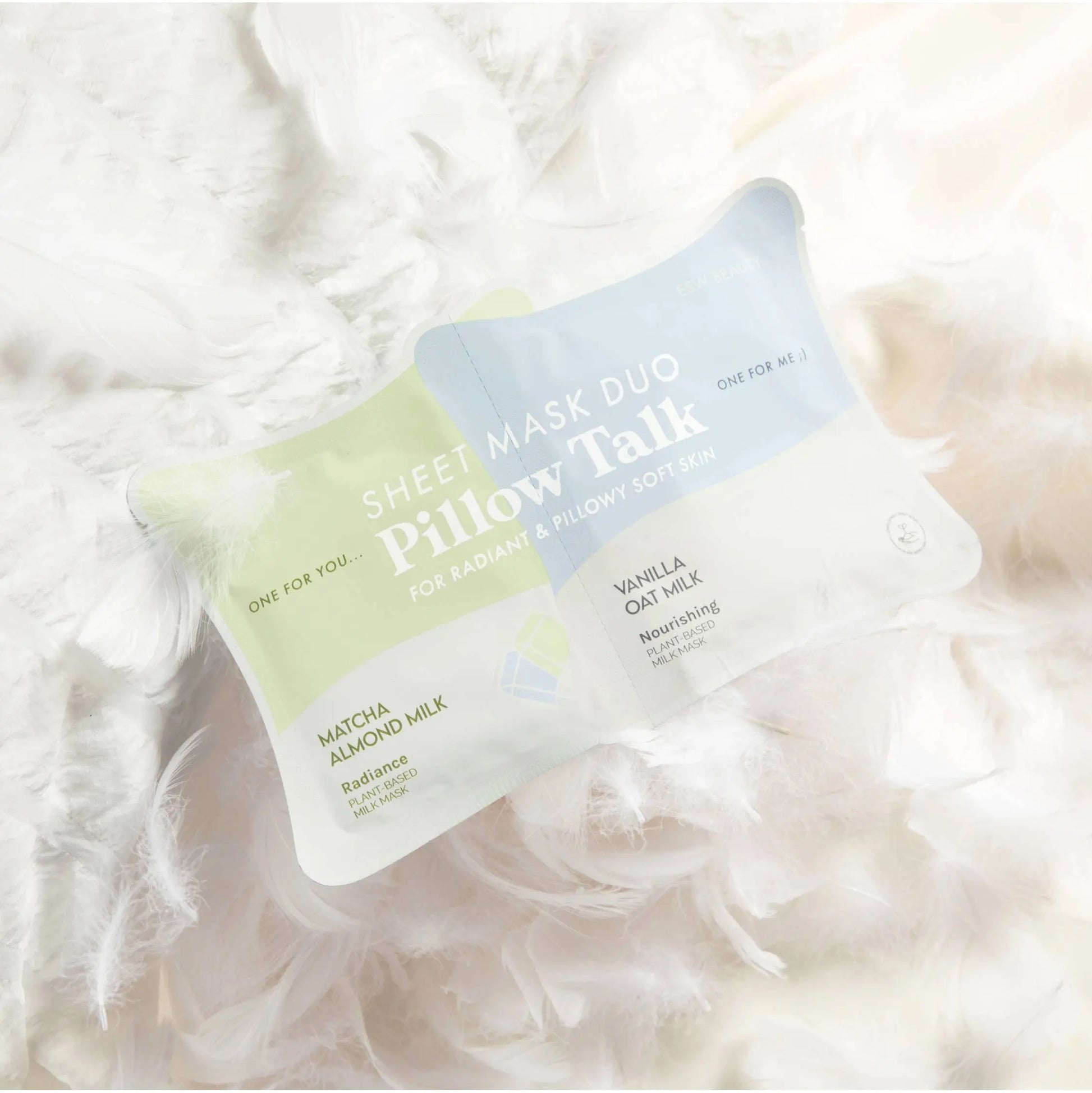 Pillow Talk Sheet Mask Duo ESW Beauty