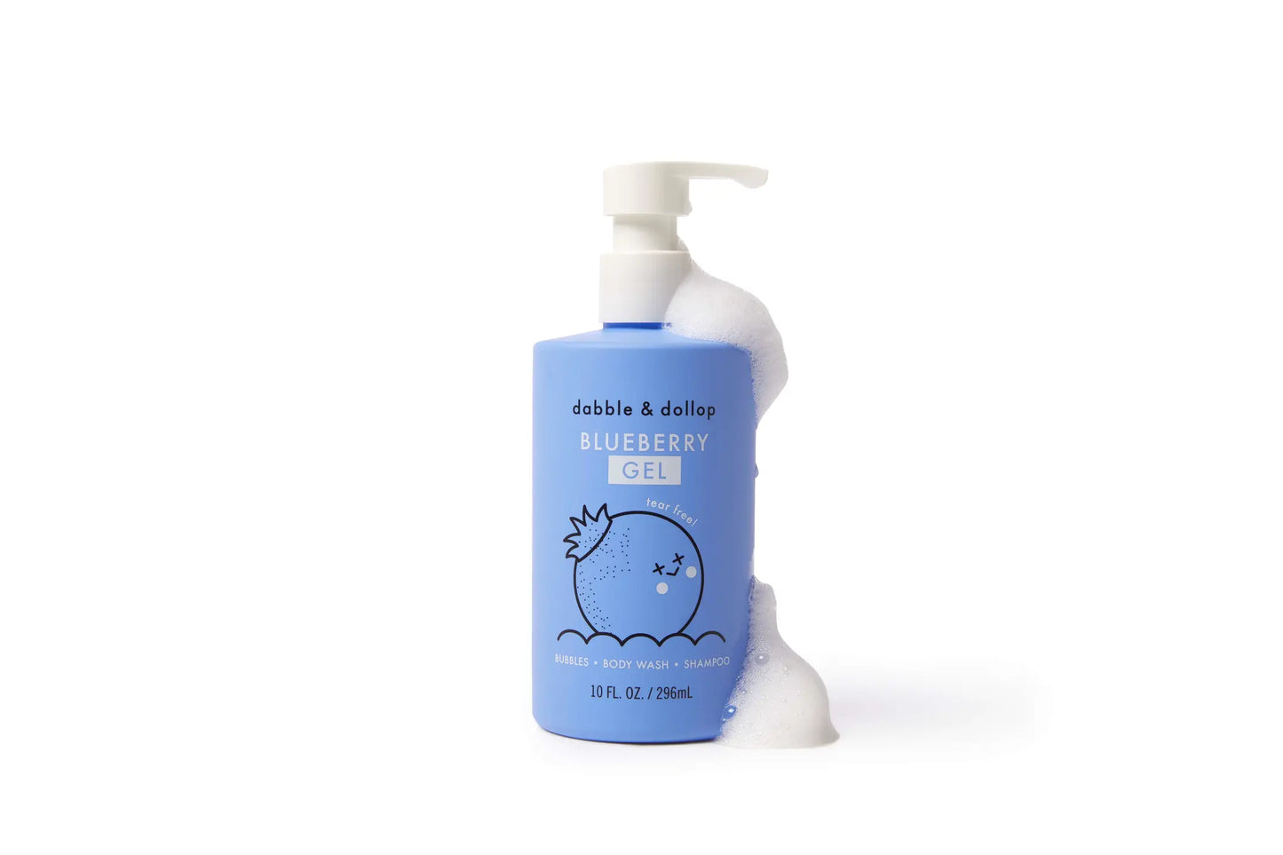 All-Natural Blueberry Shampoo, Body Wash & Bubbles Dabble & Dollop