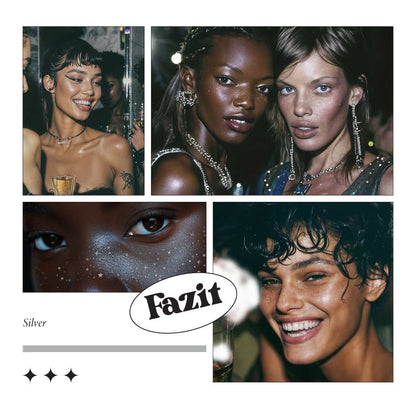 Silver Glitter Freckles —Makeup patches for every occasion: 6