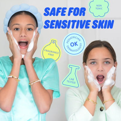 Pipa Squeaky Clean Cleanser Gentle Foam Face Wash for Kids