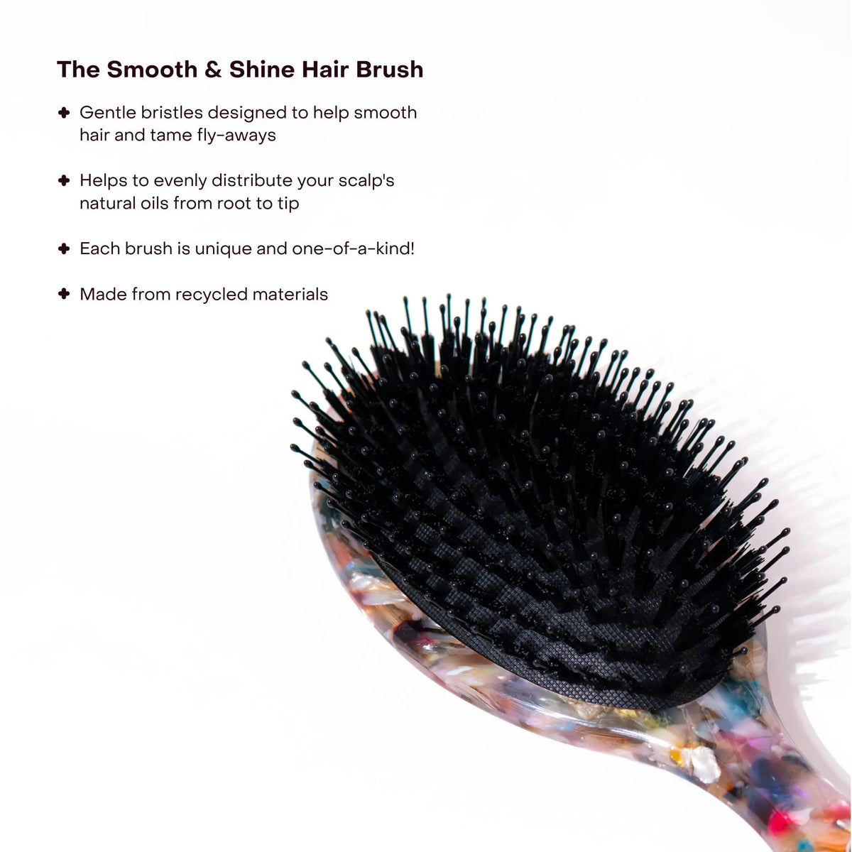 The Smooth & Shine Hair Brush: Single (1 Unit) Everist