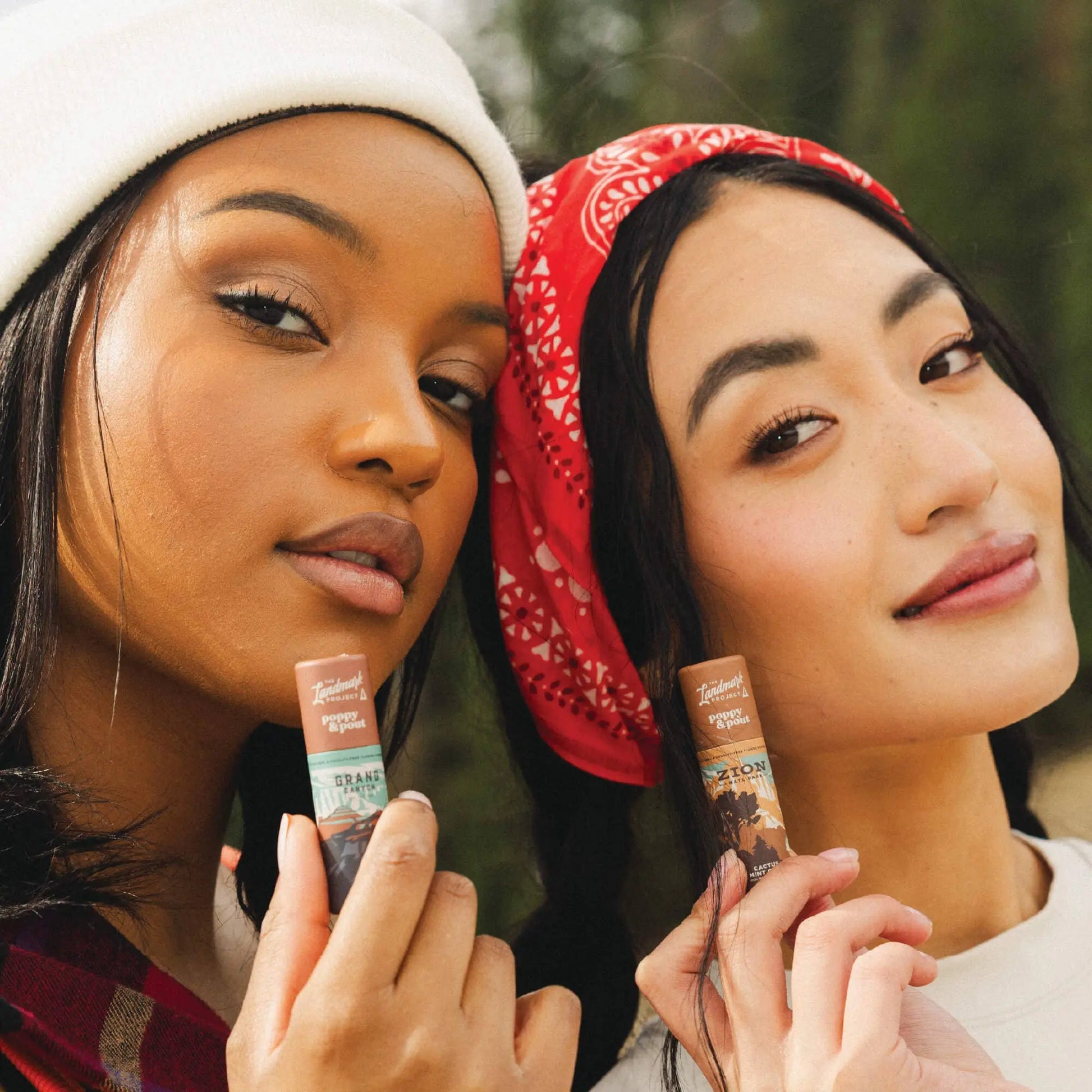 The Landmark Project, Lip Balm, Joshua Tree Agave Lime Oasis Poppy & Pout
