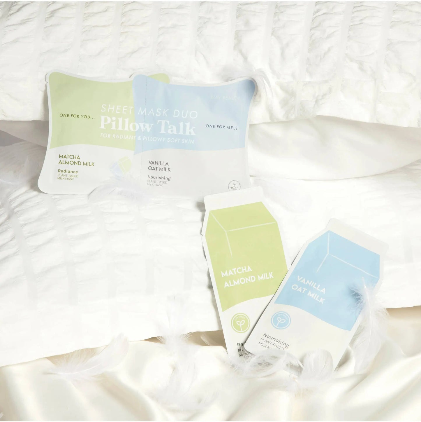 Pillow Talk Sheet Mask Duo ESW Beauty