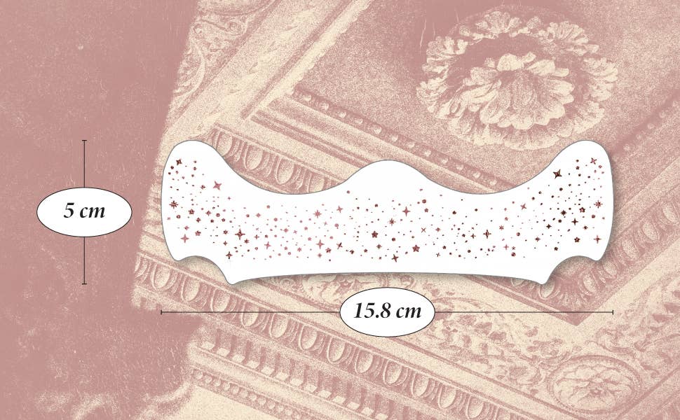 Rose Gold Stardust Speckles —Makeup patch for every occasion: 6