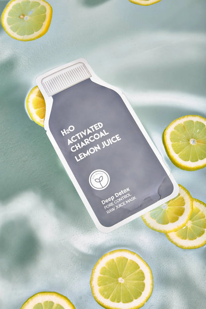 Deep Detox Pore Control Raw Juice Sheet Mask: With Peg Hole ESW Beauty