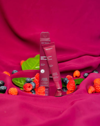 Raspberry Acai Smoothie Enhanced Protection Lip Treatment ESW Beauty
