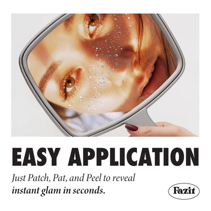 Silver Glitter Freckles —Makeup patches for every occasion: 6