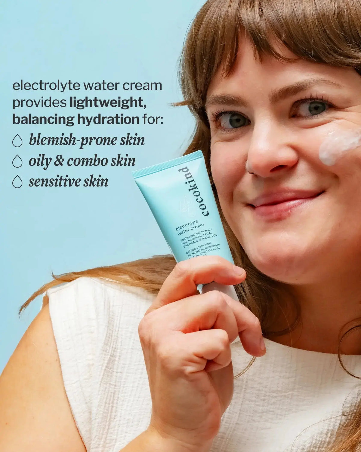 Electrolyte water cream cocokind