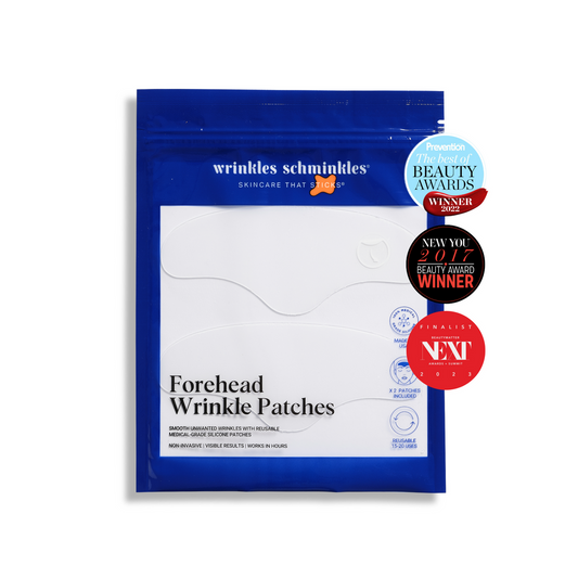 Wrinkle Patches for Forehead, Eyes, Mouth & Lips, and Chest to Smooth and Reduce Lines