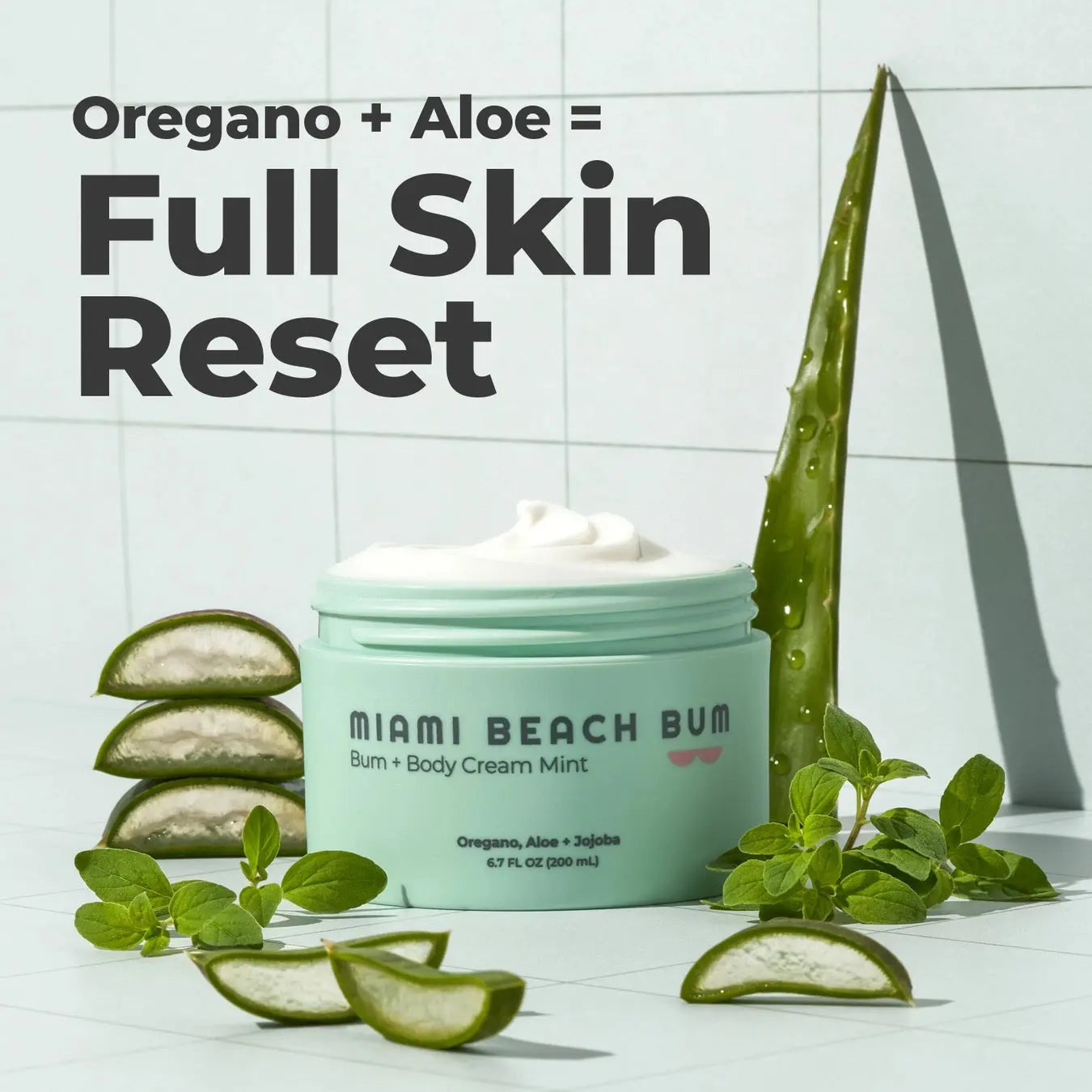 Bum and Body Cream Mint Miami Beach bum