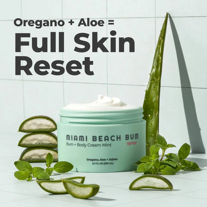 Bum and Body Cream Mint Miami Beach bum