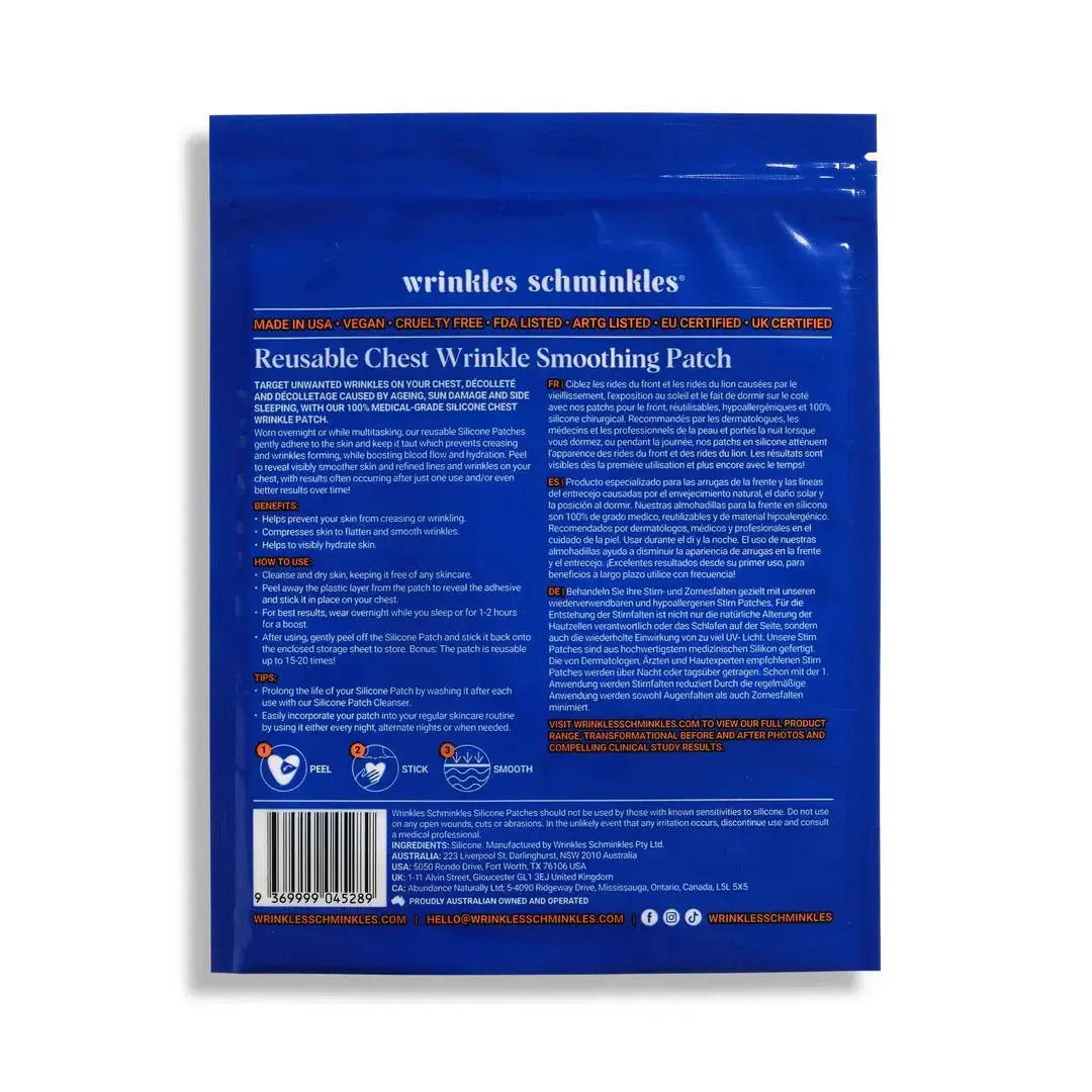 Chest Wrinkle Patch Wrinkles Schminkles