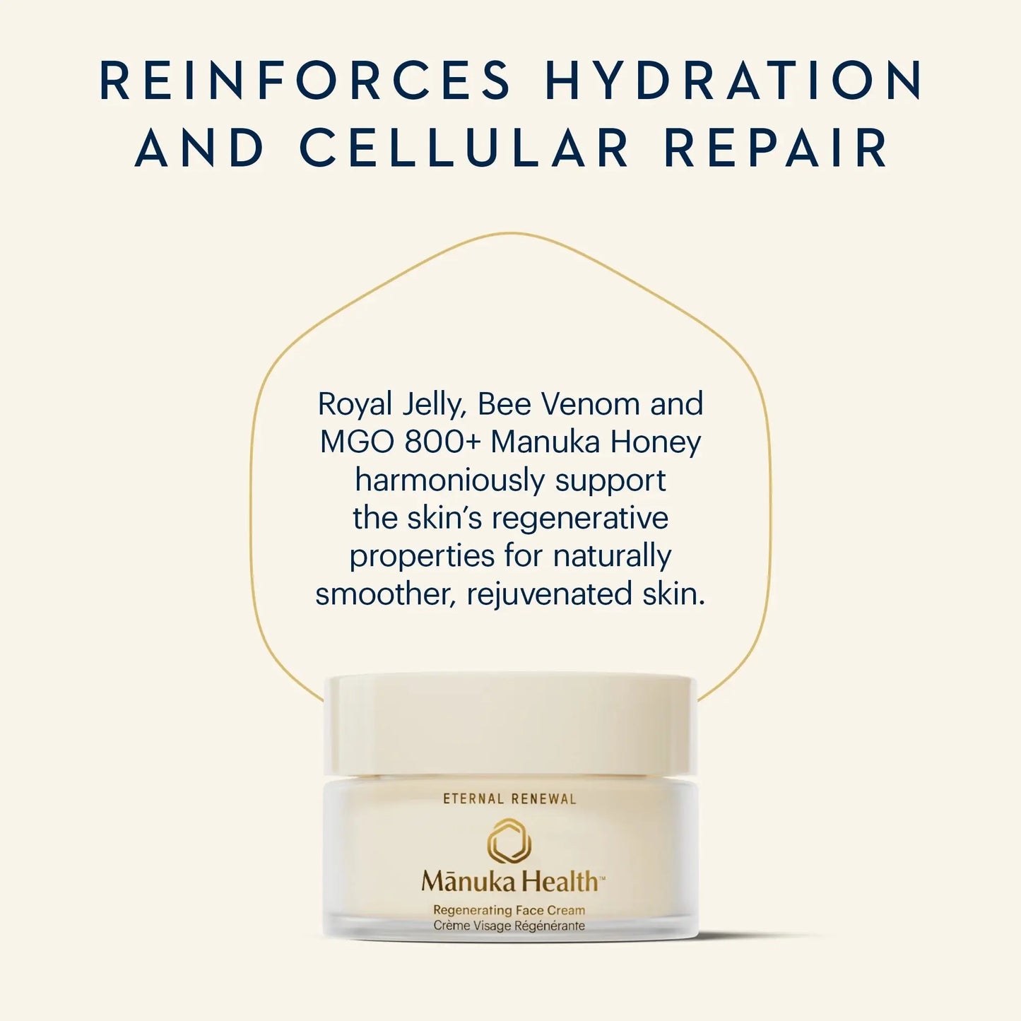 Eternal Renewal Face Cream with Royal Jelly WELLSPRING