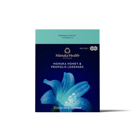 MĀNUKA HONEY & PROPOLIS LOZENGES: PROPOLIS WITH VITAMIN C