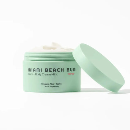 Bum and Body Cream Mint Miami Beach bum