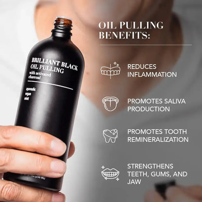 Brilliant Black Oil Pulling Terra & Co.