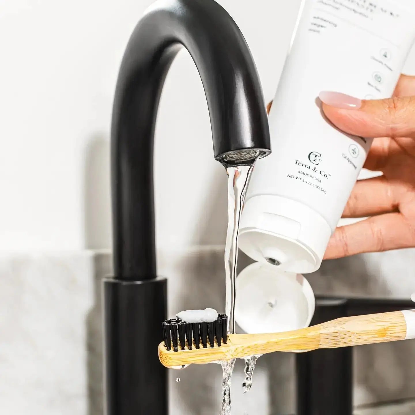 Brilliant Black Hydroxyapatite Toothpaste Terra & Co.