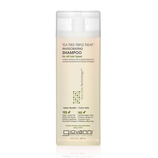 GIOVANNI Tea Tree Triple Treat Invigorating Shampoo 8.5 oz.