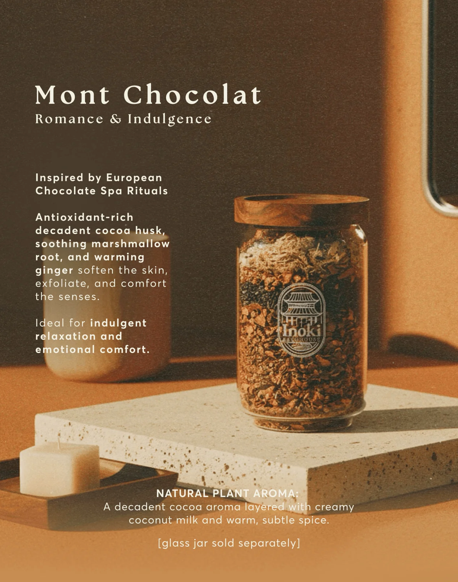 Inoki Bathhouse Mont Chocolat Bath Tea WELLSPRING