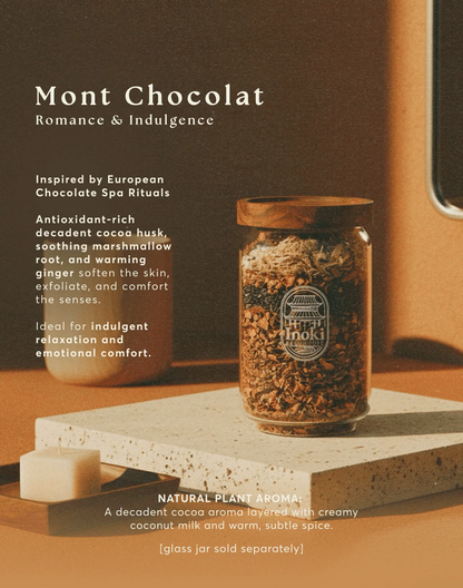Inoki Bathhouse Mont Chocolat Bath Tea WELLSPRING