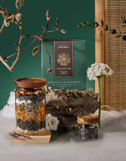 Inoki Bathhouse Mountain Fog Bath Tea - Deep Sleep & Muscle Relief WELLSPRING
