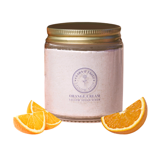 Orange Cream Sugar Scrub